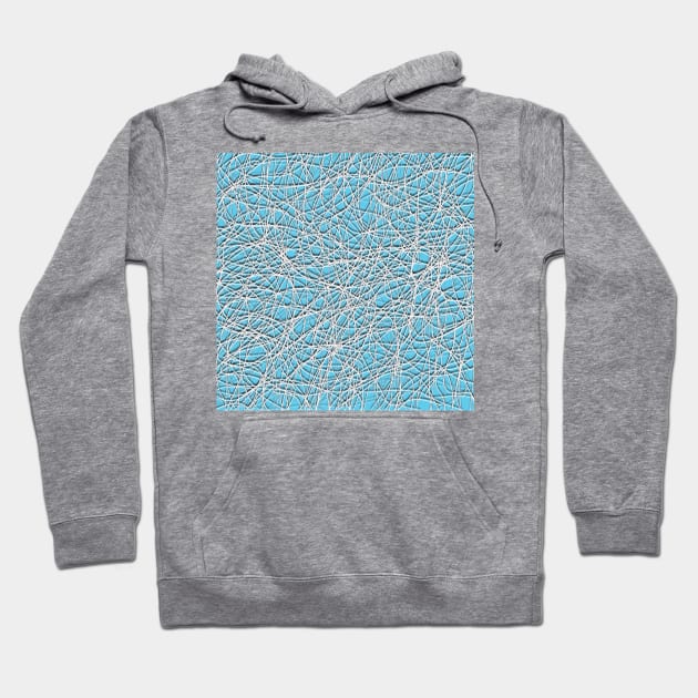 Blue abstract background Hoodie by Mimie20